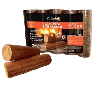 Bûches densifié - Chauffage bois